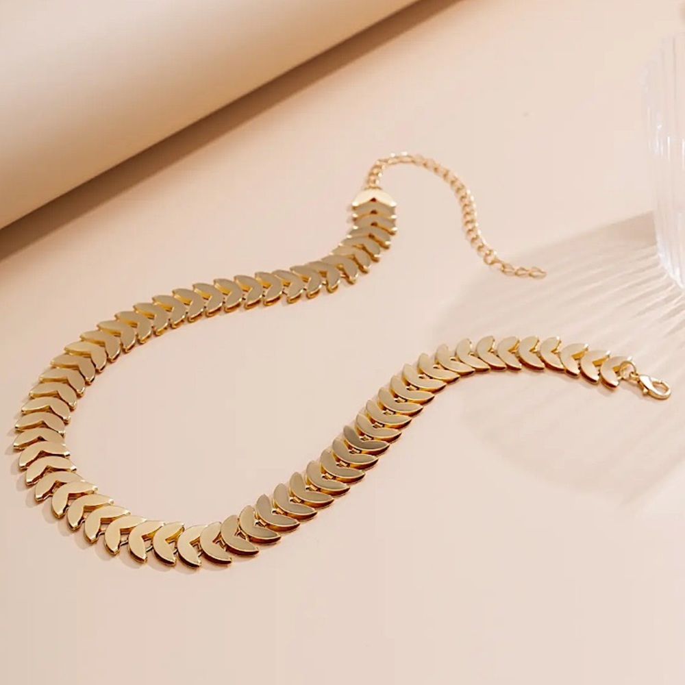 ⚜️𝟯𝟬%𝗢𝗙𝗙 𝗯𝘂𝗻𝗱𝗹𝗲𝘀 𝟯+⚜️ NEW Thick Floral Chain Necklace - Picture 8 of 11